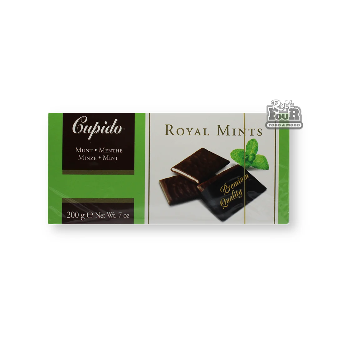 Chocolate "Cupido Royal Mints" with mint 200g